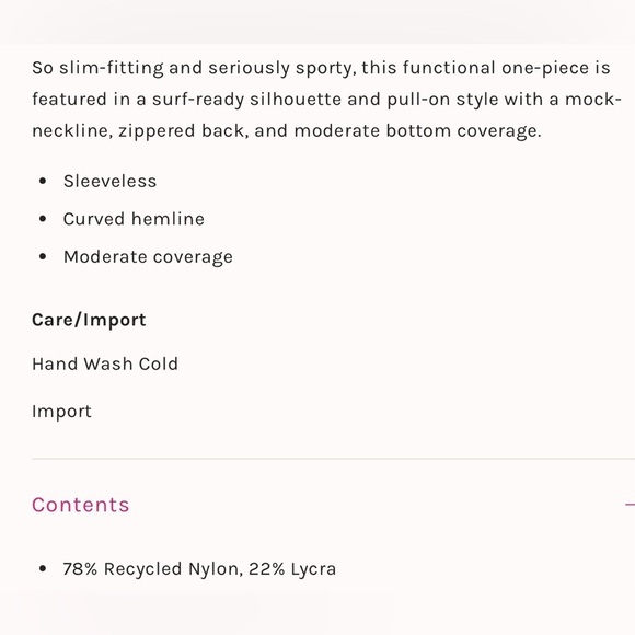 MWT Jade One-Piece Surf Suit - Picture 5 of 6